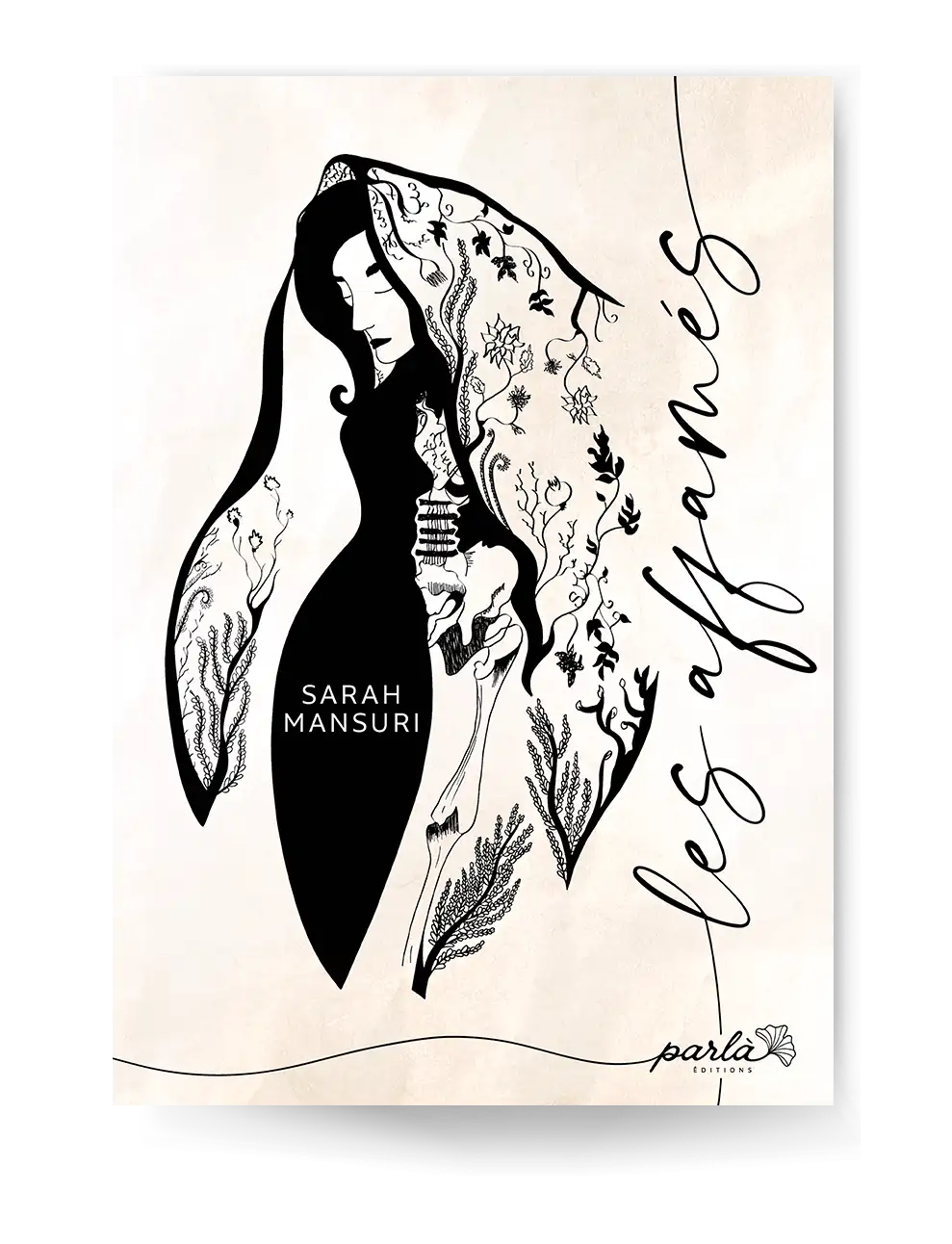 Livre - Les Affamés - Sarah Mansuri - Parlà Éditions - Couverture de livre