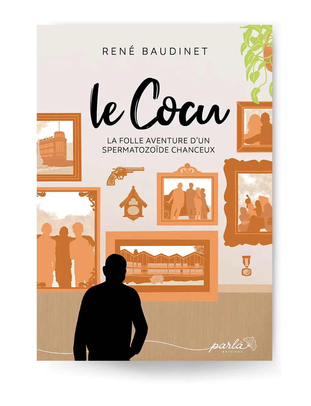 Livre - Le Cocu - René Baudinet - Parlà Éditions - Couverture de livre