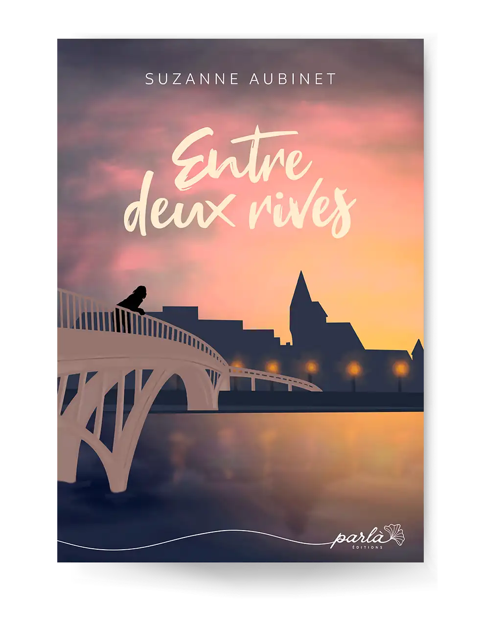 Livre - Entre deux rives - Suzanne Aubinet - Parlà Éditions - Couverture de livre